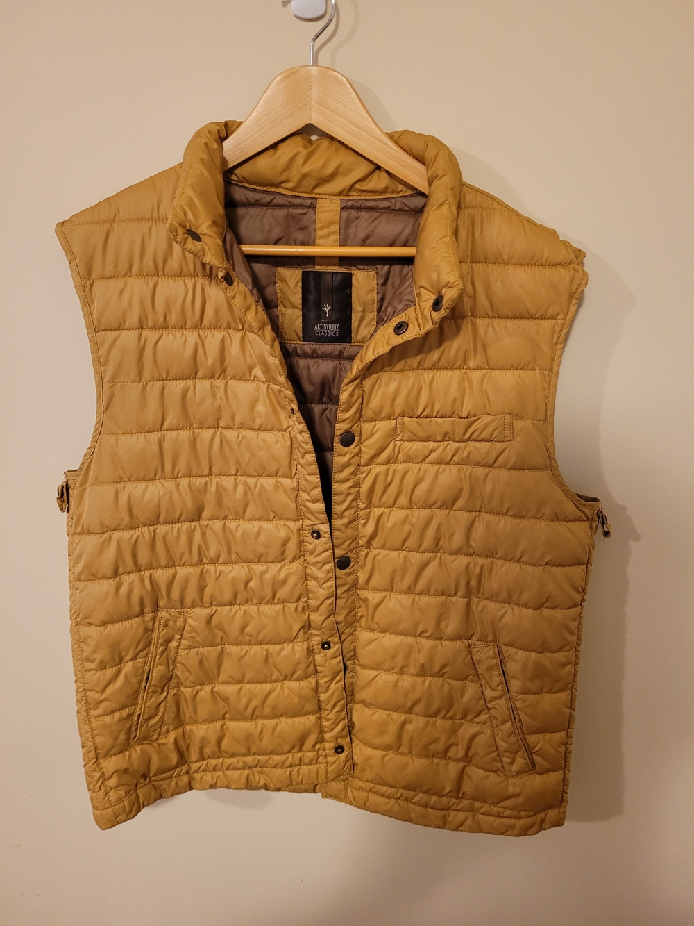 Vintage Altinyildiz Classics Limited Edition Men's Quilted Puffer Vest Size 56